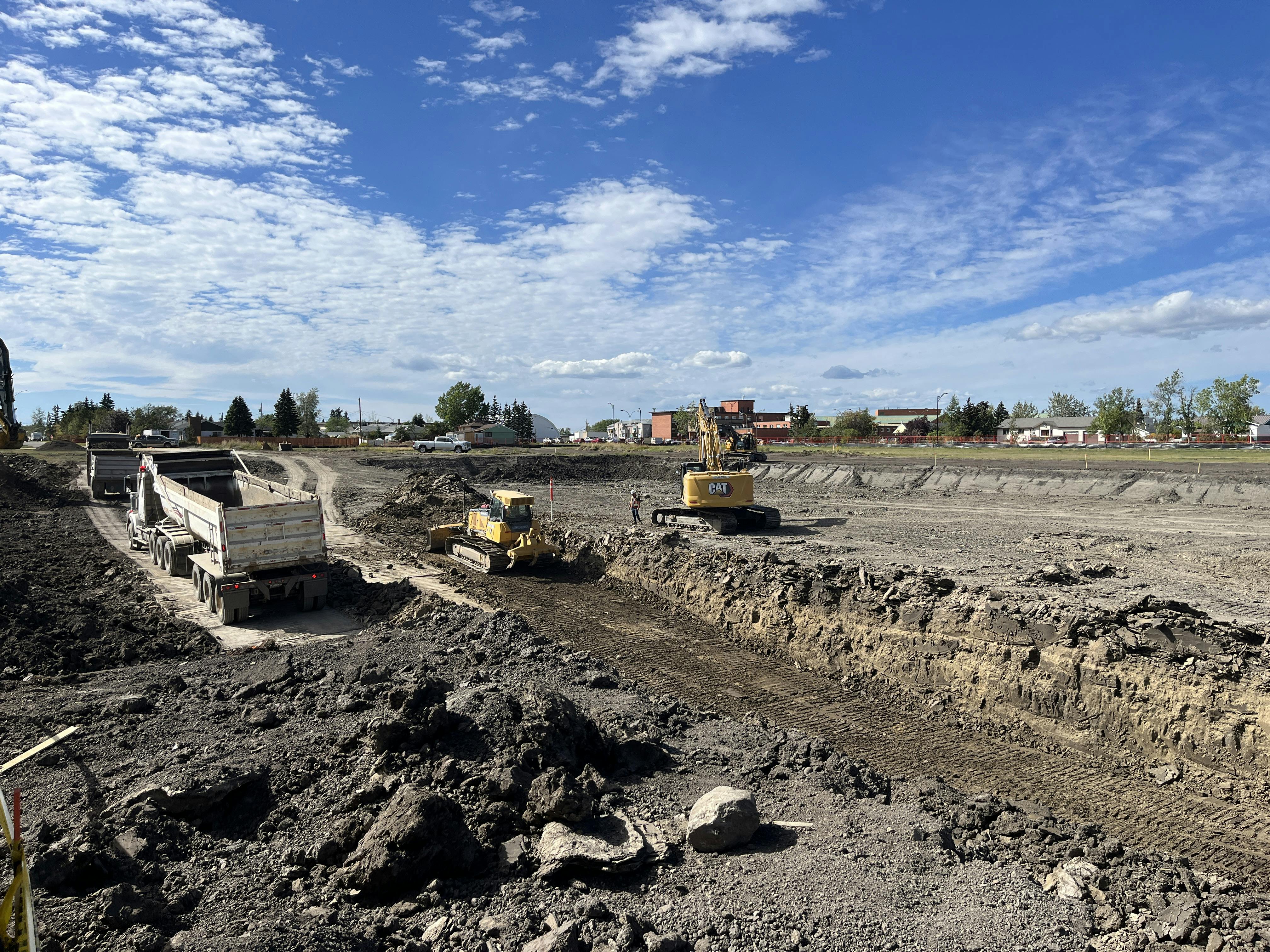 Bulk excavation
