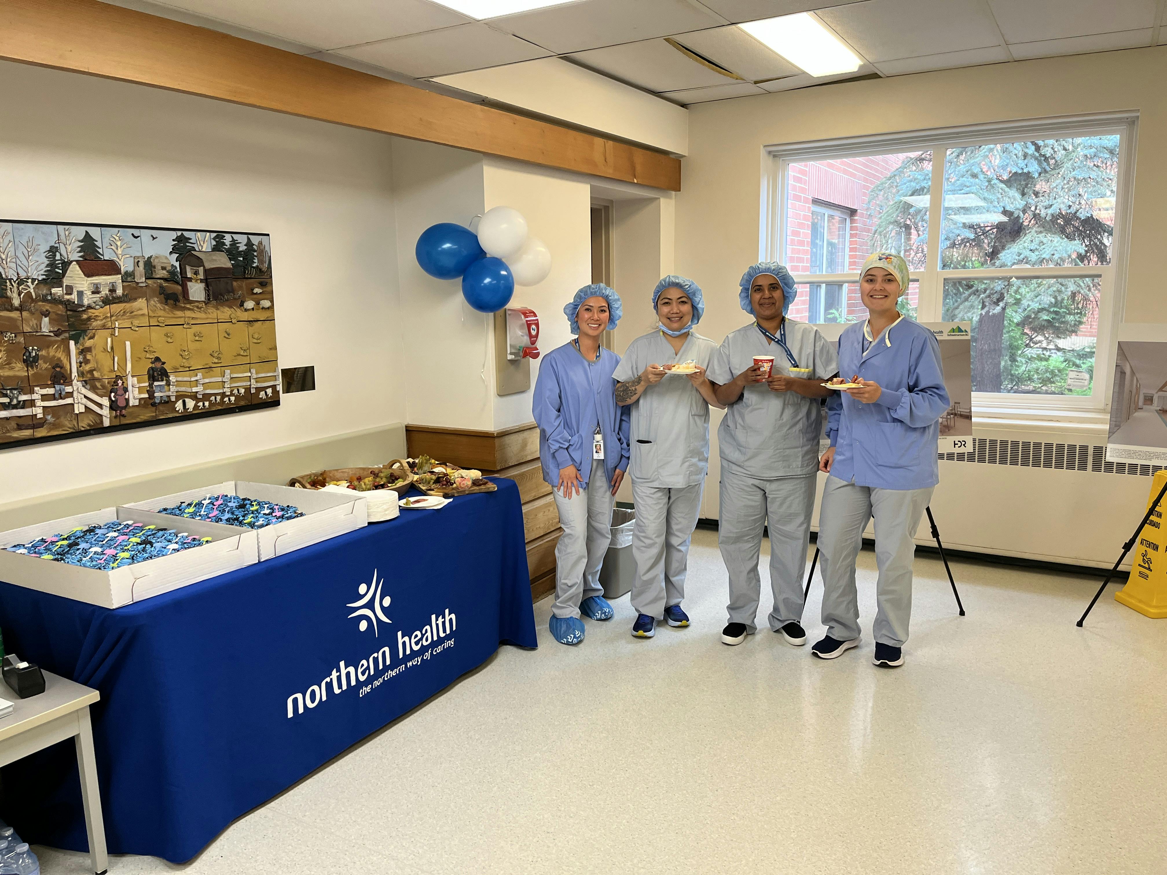 Staff celebration